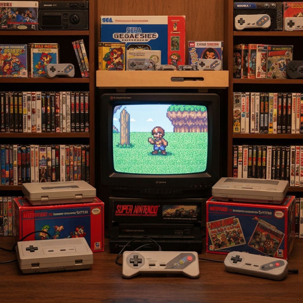 Collection of retro games
